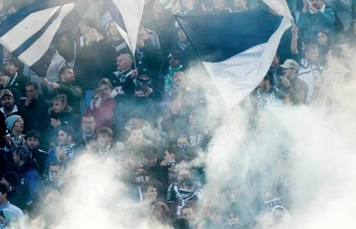 “The Girondins de Metz Football Club” framed for its trip to Troyes