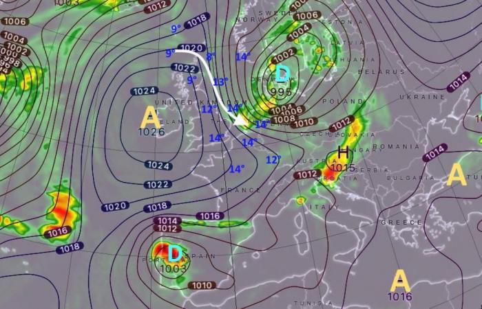 the MRI places part of Belgium on yellow alert this Friday