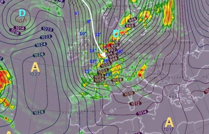 the MRI places part of Belgium on yellow alert this Friday