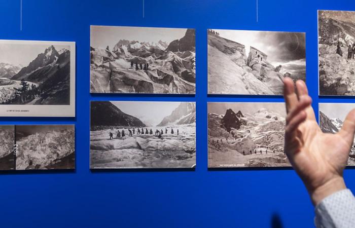 A photo exhibition on Alpine tourism in Switzerland in the 19th century