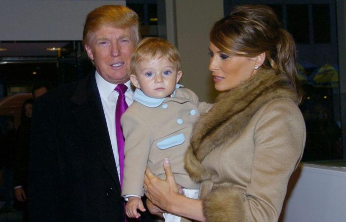 Why did Melania and Donald Trump only have one child?