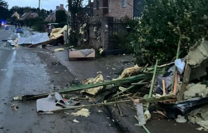 Roofs torn off, “objects that spin and fly”: a violent tornado causes significant damage in Beauvechain