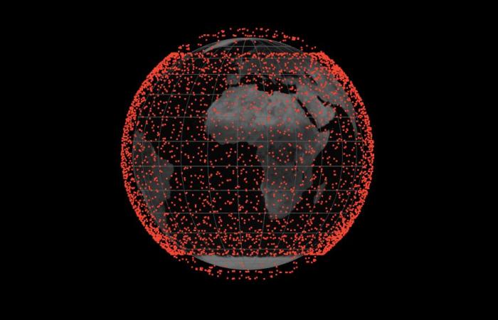 Here’s a real-time map of Starlink satellites in orbit