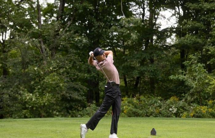 William Forgues has a historic round for Laval