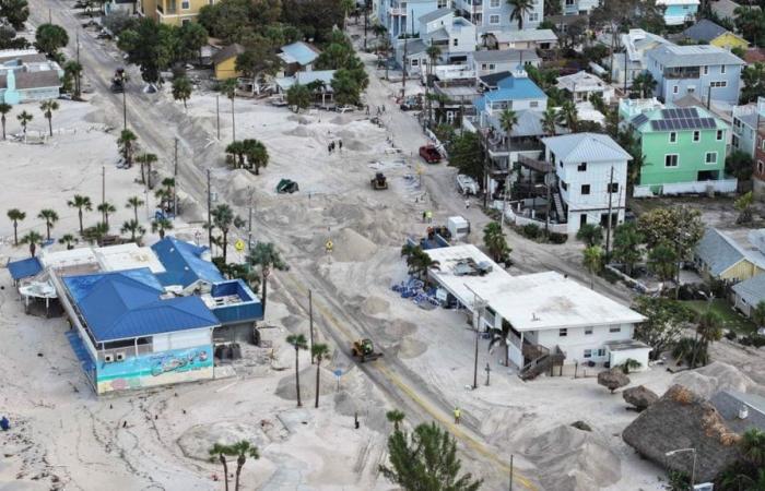 “Luck has left us”: a small Florida island lifts its head above water after Hurricane Helene