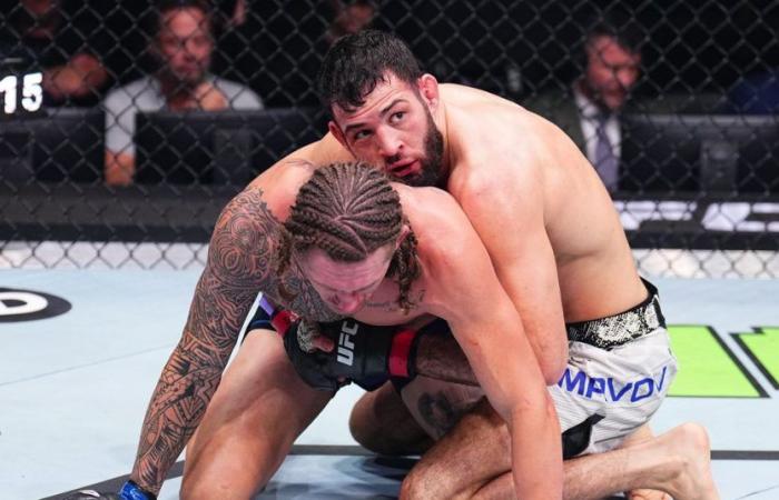 UFC Paris results: Fatigued Nassourdine Imavov beats up sloppy Brendan Allen in ugly brawl, calls for title shot anyway