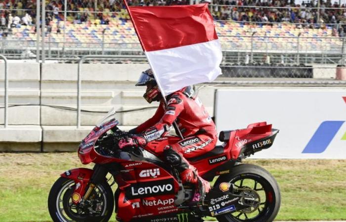 Jorge Martin’s mistake costs him dearly, the world championship classification after the sprint race of the MotoGP Indonesian GP