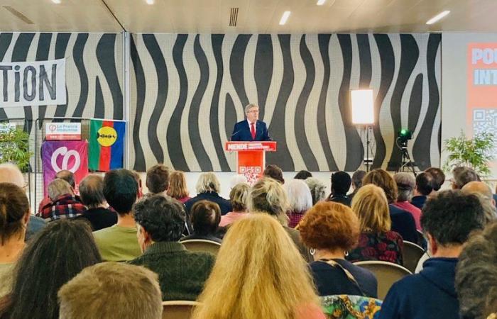 Jean-Luc Mélenchon (LFI) in a public meeting in Mende: “Lozère is a land of Camisards!”