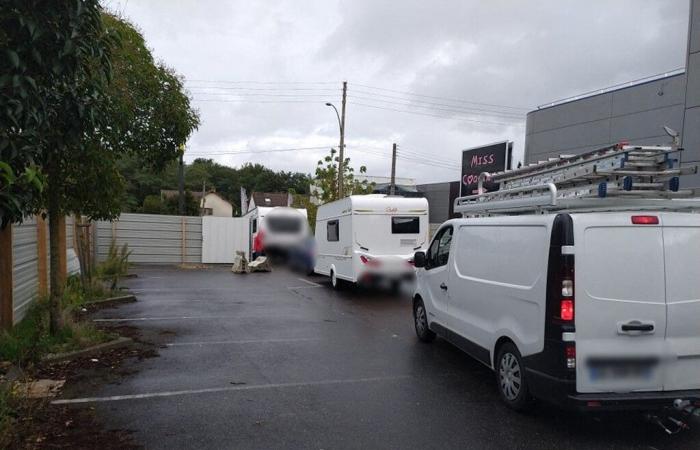 An illegal camp evacuated in Val-d’Oise