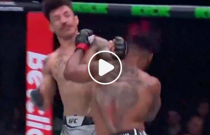 UFC Paris: Morgan Charrière slams a huge knockout on Gabriel Miranda