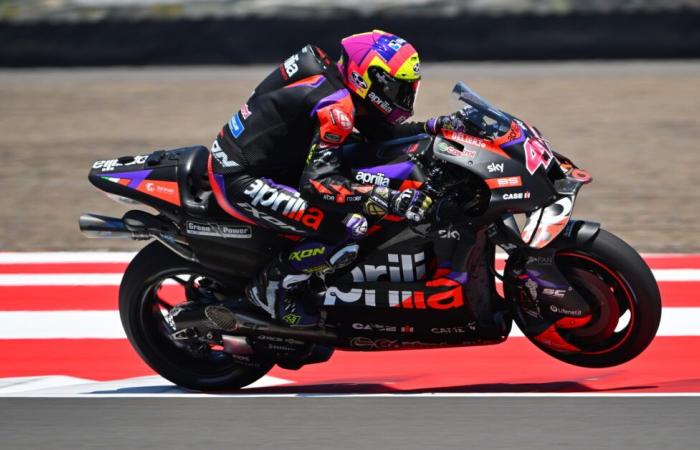 MotoGP, Indonesia J2, Aleix Espargaró (Aprilia/Q13-S16): “as soon as I try to accelerate, I fall”