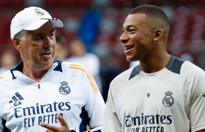 the strong choice of Ancelotti for his composition without Mbappé