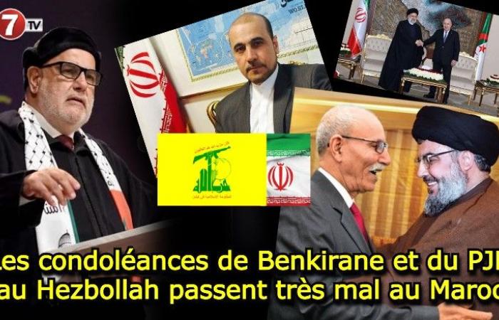 The condolences of Benkirane and the PJD to Hezbollah go down very badly in Morocco – Le7tv.ma