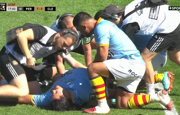 VIDEO. Perpignan-Clermont: “The image we didn’t want to see…” The terrible injury of international Posolo Tuilagi, evacuated on a stretcher