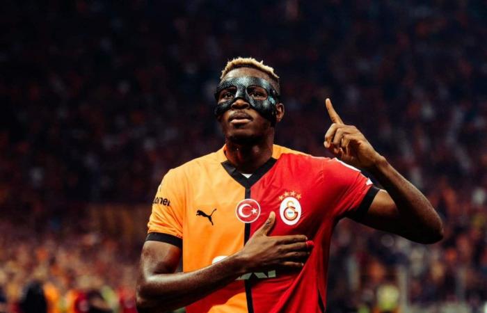 Galatasaray: Victor Osimhen signs a double against Kasimpasa