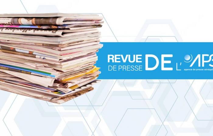 SENEGAL-PRESSE-REVUE / Market reaction to the public finance audit in the headlines – Senegalese Press Agency