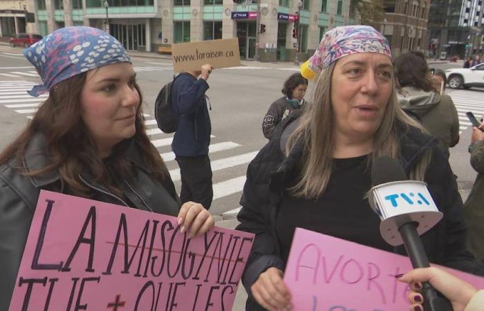 Pro-choice demonstration in Quebec: “There are too many women in the world who are dying”