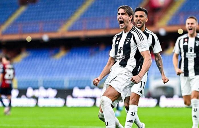 Serie A. Double scorer, Vlahovic allows Juventus to dominate Genoa