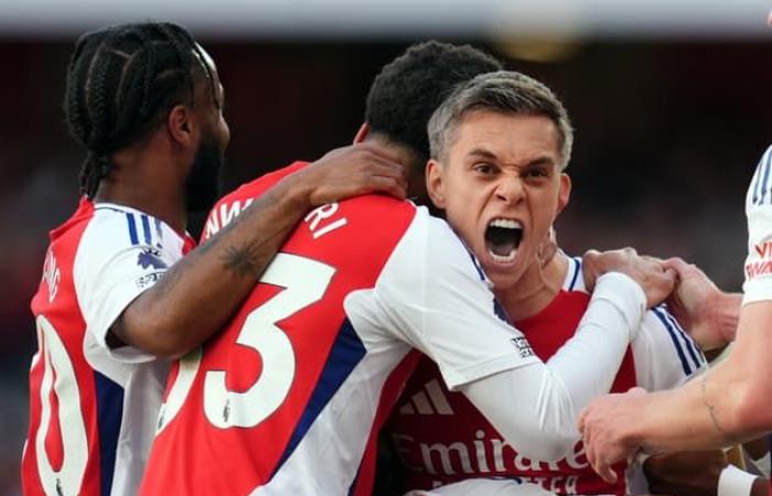 before challenging PSG, Arsenal crack Leicester in added time