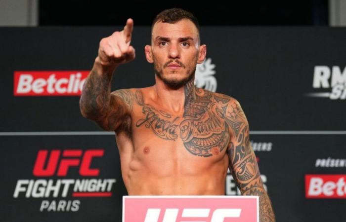 Brazilian makes weight for UFC Paris main fight