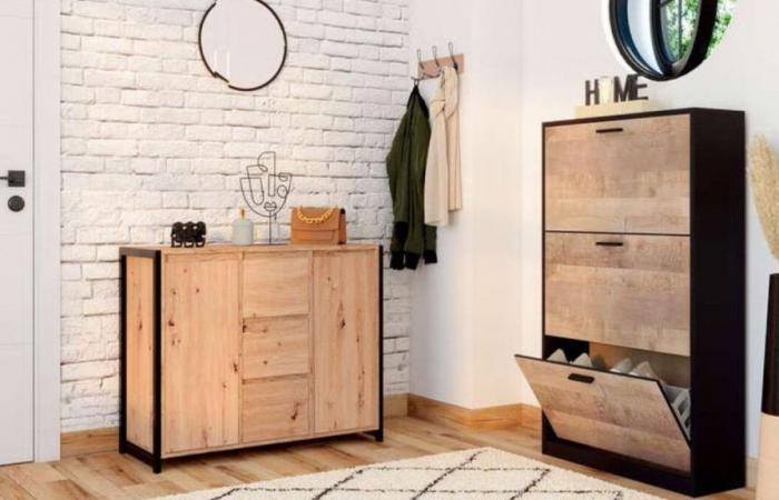 Conforama lowers the price of this furniture: the offer on this shoe cabinet is crazy