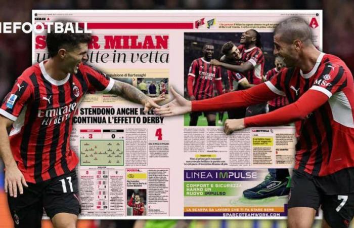 GdS: Milan showcase best attack in the league against Lecce – the numbers