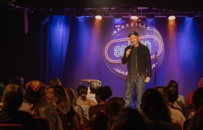 Gad Elmaleh, a surprise participation in the Art Dû and Garage comedy clubs in Marseille