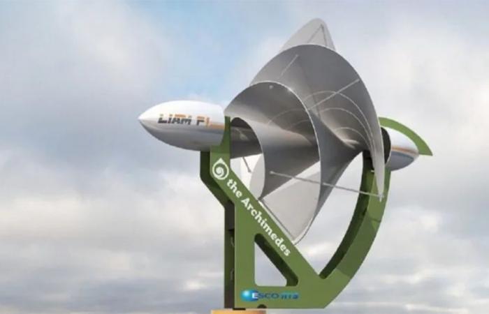 A silent wind turbine for domestic use becomes the biggest competition to solar panels