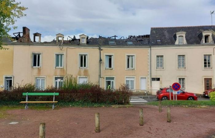 A man in court after the burning of houses in Juigné-sur-Sarthe