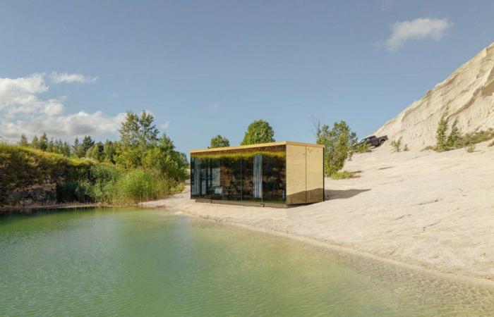 discover the Golden House, the luxury tiny house of 26 m2