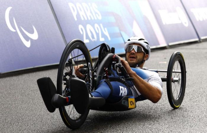 Mathieu Bosredon and Gatien Le Rousseau in gold