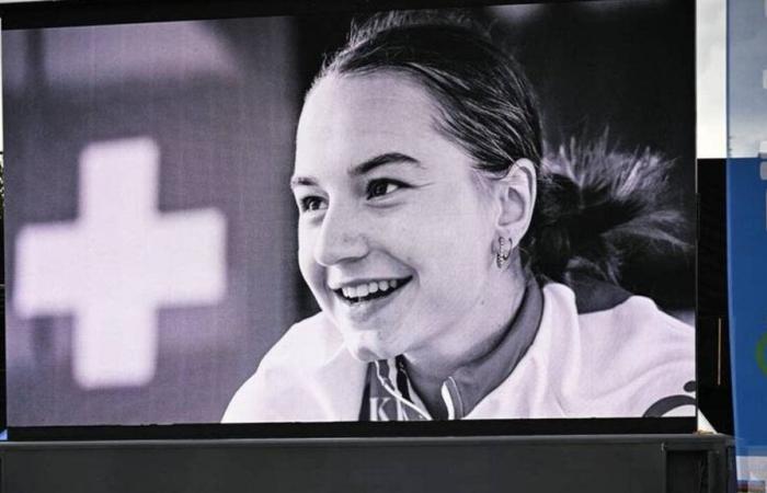 the very beautiful tribute from the women’s peloton after the death of Muriel Furrer