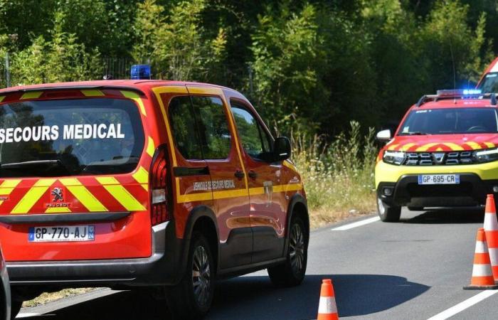 A teenager seriously injured in a road accident in Dordogne