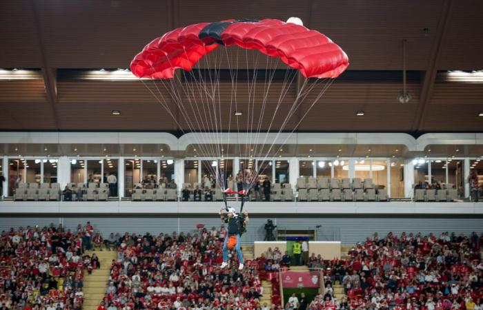 AS Monaco celebrates its 100th anniversary in the best possible way by beating Montpellier