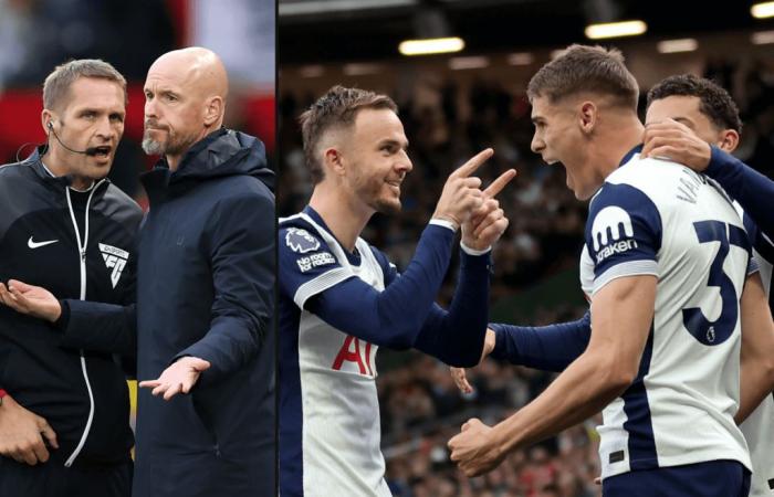 Man United 0 Tottenham 3: What now for Ten Hag? And Van de Ven’s incredible assist