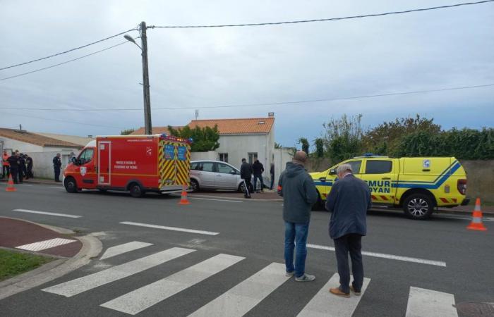 the mayor of Vaux-sur-Mer, victim of a heart attack while driving, hits two cyclists