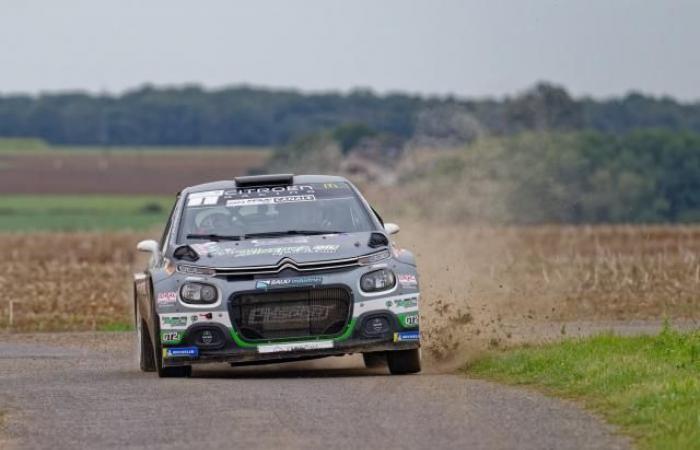 two good mornings in the Heart of France for Léo Rossel (Rally)