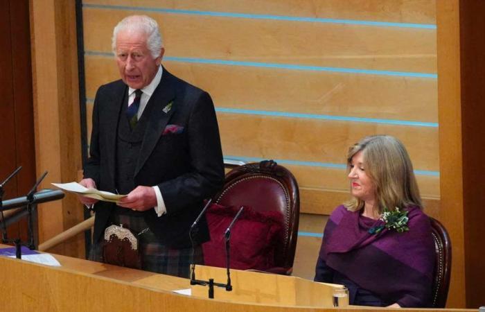 King Charles III celebrates 25 years of the Scottish Parliament