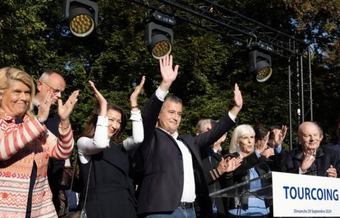 In Tourcoing, Gérald Darmanin warns Michel Barnier against any tax increase and launches his movement