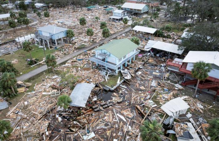 Images of Hurricane Helene, which left 63 dead in the United States