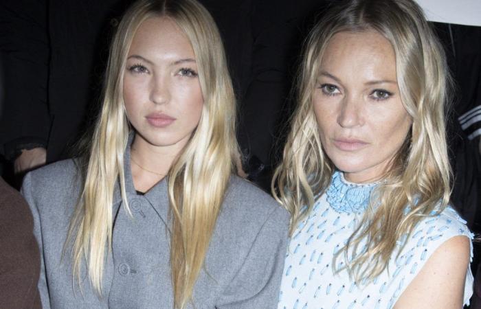 Kate Moss: her daughter Lila, already a style icon