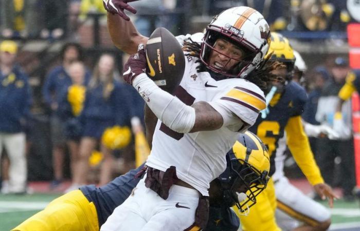 Gophers football fourth-quarter rally comes up short vs. No. 12 Michigan