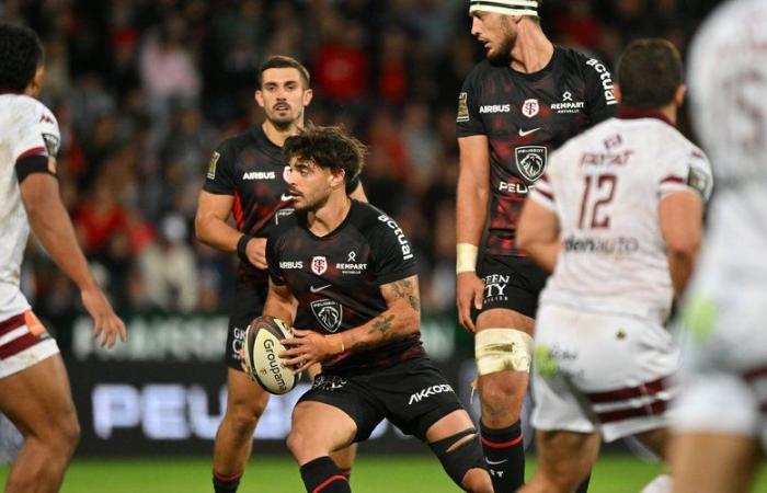 ZOOM. Stade Toulousain – Bordeaux-Bègles: Romain Ntamack-Matthieu Jalibert, who won the high-flying opening half duel