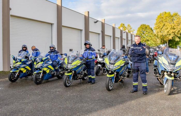 A new educational day “motorcycle safety trajectory” organized in Mirande