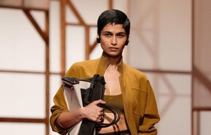 Why did Hermès bags attract all the attention on the spring-summer 2025 fashion show?