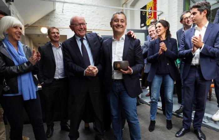 Darmanin, a return to school in his new clothes as a vigilant deputy