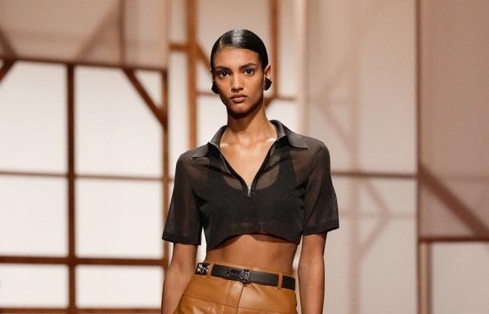 Why did Hermès bags attract all the attention on the spring-summer 2025 fashion show?