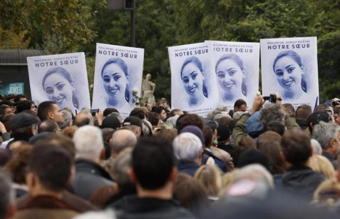 in Paris, demonstrators pay tribute to the young woman and denounce “migratory laxity”