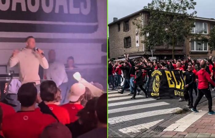 LIVE (1.30 pm): After warming up by Alderweireld, Antwerp fans flock to the Bosuil for a charged derby against Beerschot