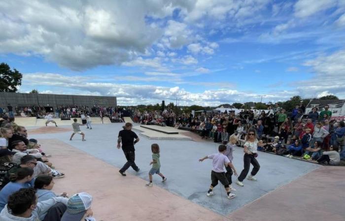 In Auray, the skatepark where it’s good to gather